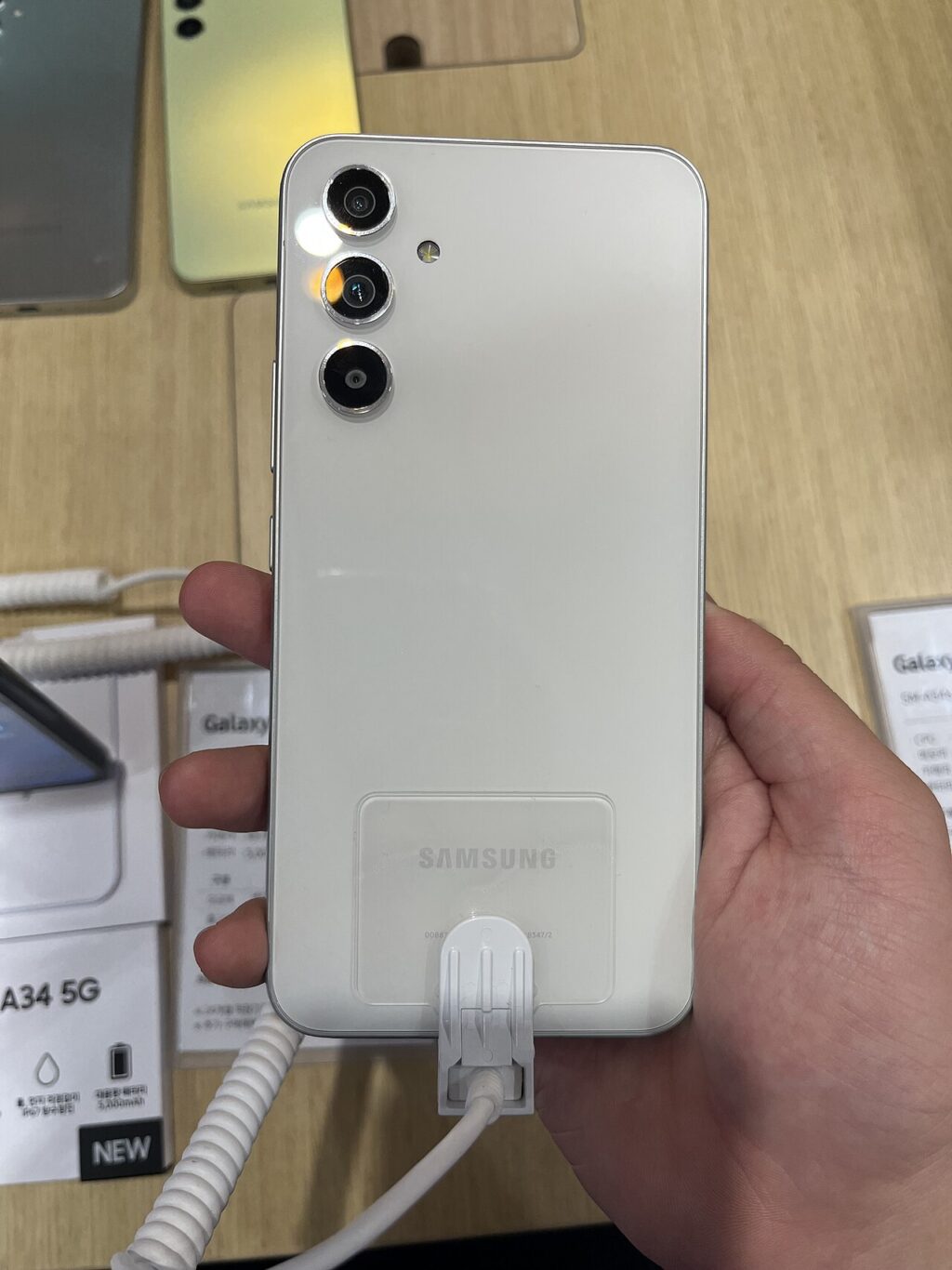 Samsung Galaxy A58 5G camera